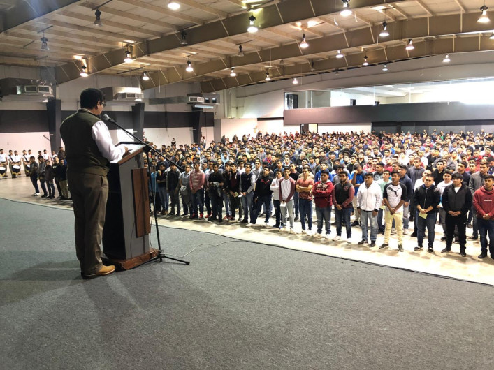 Convoca Mario López a conscriptos, a entregar lo mejor de sí, para la construcción de un mejor mañana
