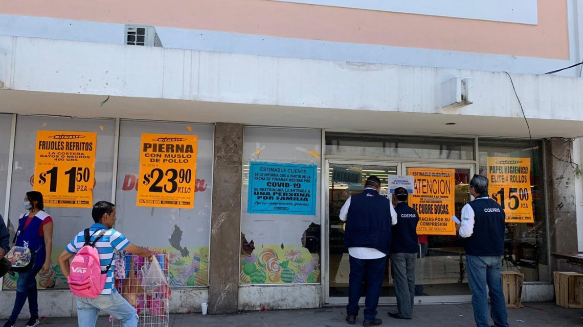 Cierran 6 negocios por sospechosos a Covid-19