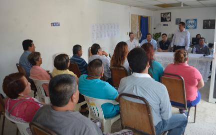 Toma PAN protesta a Nuevos Comités municipales
