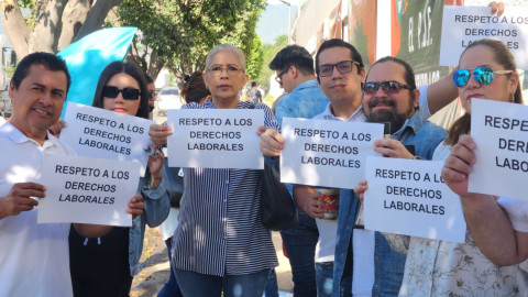 Trabajadores del Poder Judicial de la Federación en Victoria para labores