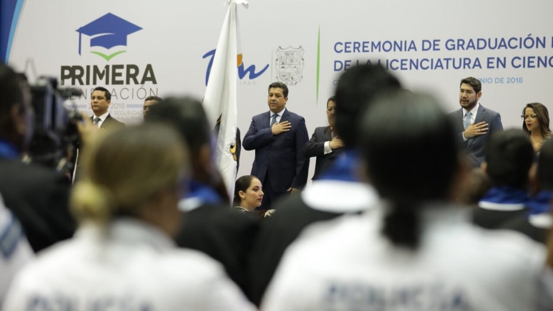 Se gradúa primera generación de la Licenciatura de Ciencias Policiales