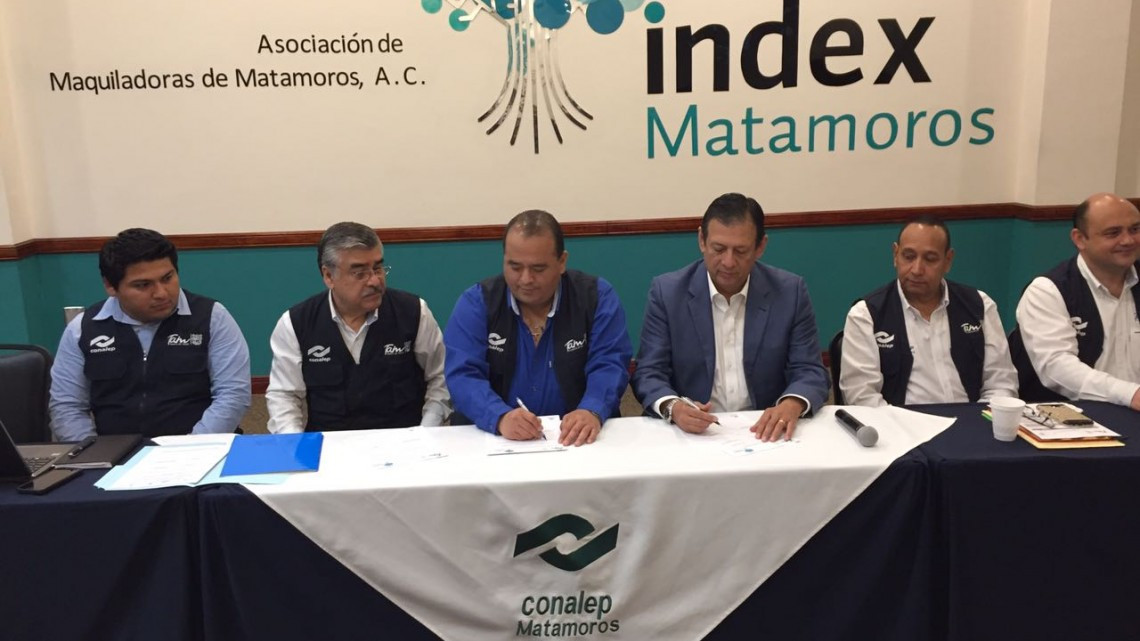 Firma convenio de colaboración Conalep e Index