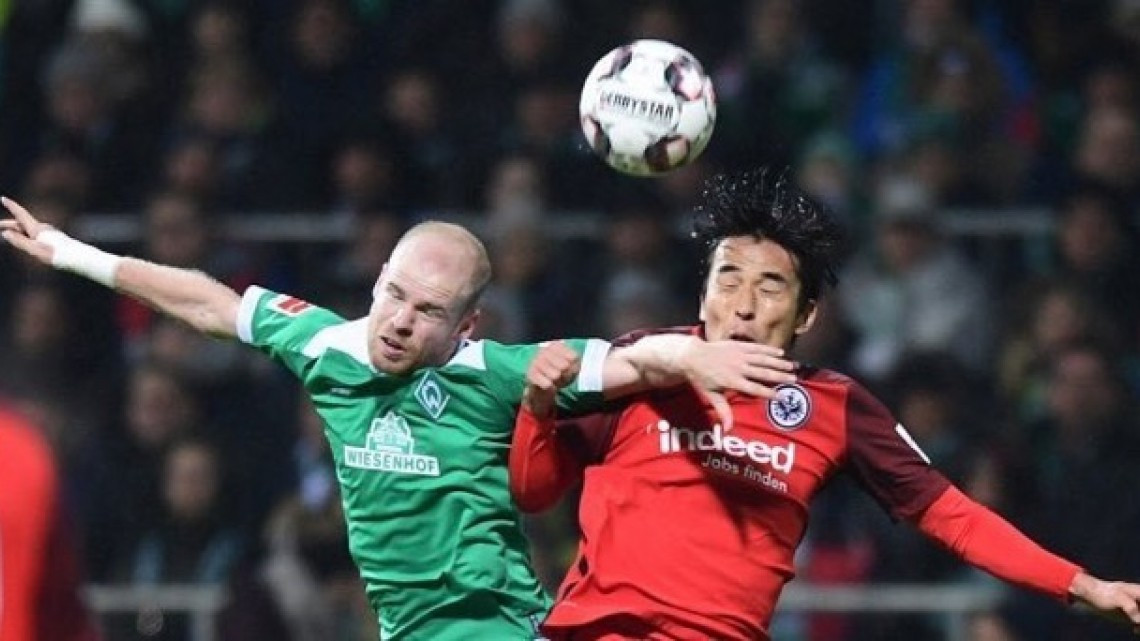 Frankfurt empata 2-2 ante el Werder Bremen en la Bundesliga 