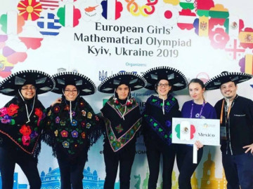 México obtiene oro en Olimpiada Femenil de Matemáticas