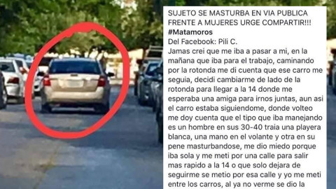 Denuncian a sujeto que se masturba en el parque “La Rotonda” 