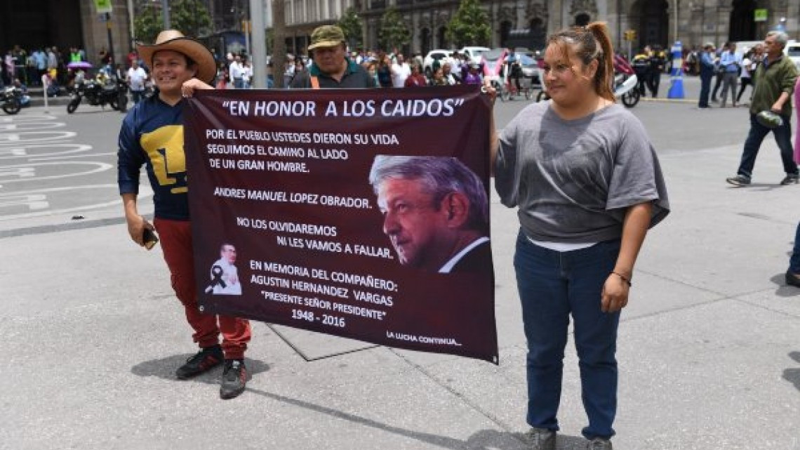 Así el panorama antes del Informe de AMLO