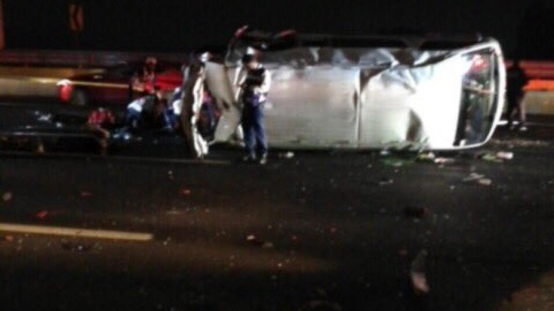 Accidente en la México-Pachuca deja un muerto  y más de 10 heridos