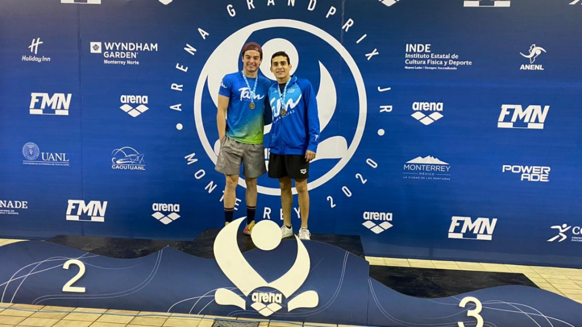Destacada participación de tamaulipecos en Grand Prix de Natación