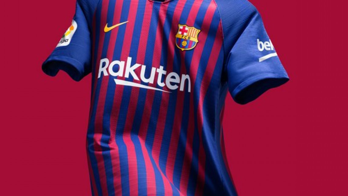 Barcelona presenta su nueva camiseta con un drone