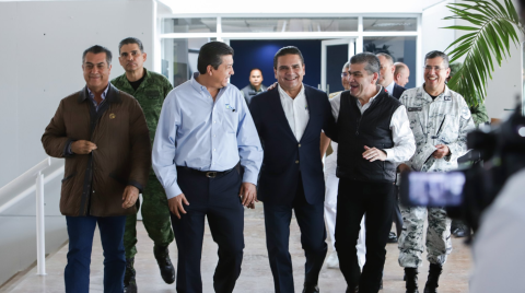 Se reúnen Conago y Gabinete de Seguridad en Ciudad Victoria