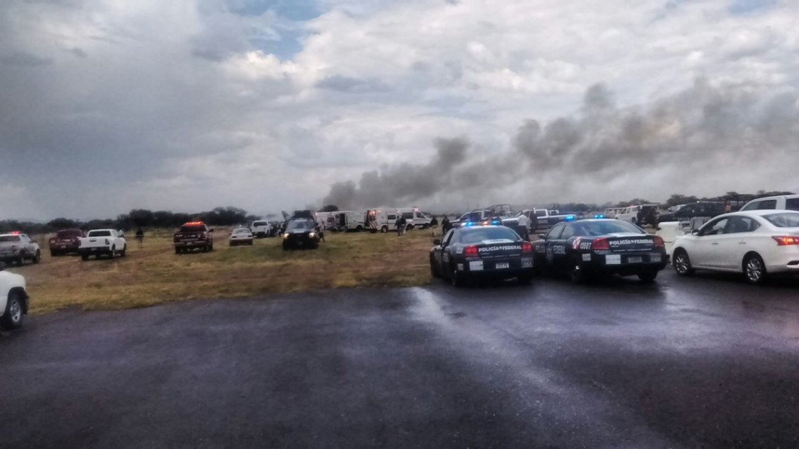 Se desploma avión de Aeroméxico en Durango