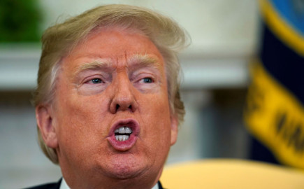 Advierte Trump ataque con misiles a Siria