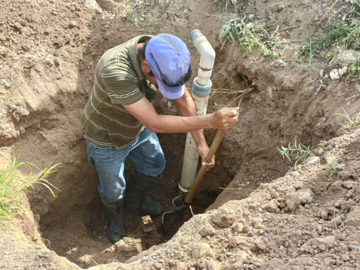 Clausura COMAPA de Reynosa toma de agua clandestina 