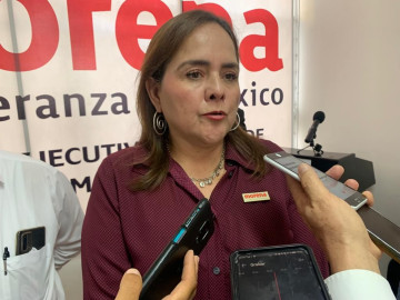 Defiende presidenta de Morena baja productividad de diputados
