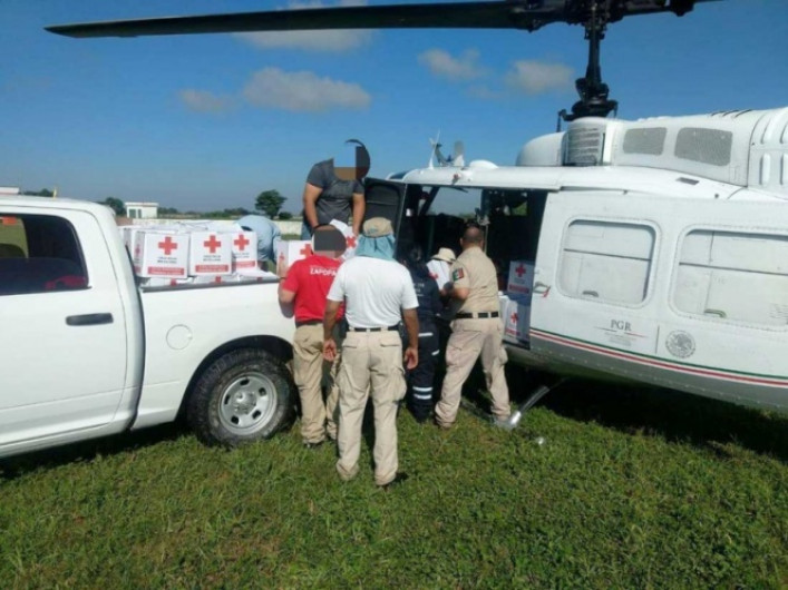 PGR lleva apoyo a damnificados de Sinaloa y Nayarit