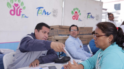 DIF Tamaulipas continúa con programa "Abrazando Familias"