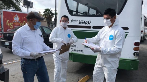 Usuarios del transporte no podrán subir sin cubrebocas 