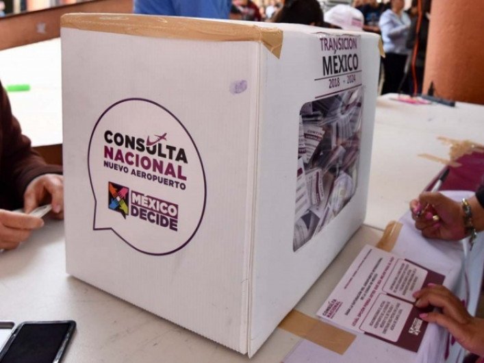 Piden a AMLO explique consulta por NAIM