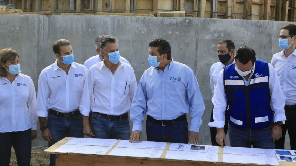 Gobernador supervisa avance de obras de infraestructura en Tampico