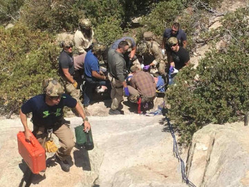 Por fuerte calor, muere niña migrante