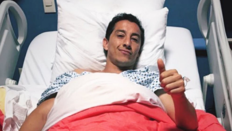 Andrés Guardado es operado con éxito 