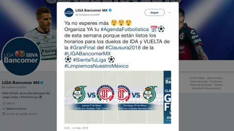 Se definieron los horarios de la Gran Final del Clausura 2018