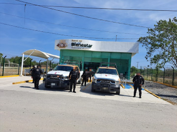 Guardia Estatal redobla vigilancia en instituciones bancarias en días de mayor actividad 