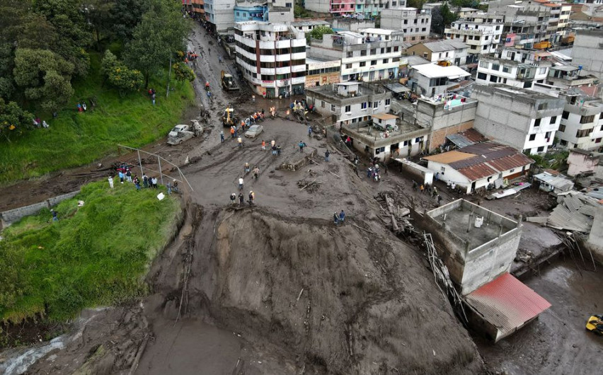 Tras lluvias torrenciales, mueren 22 personas en Ecuador