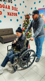 Rescata DIF Reynosa a abuelito extranjero