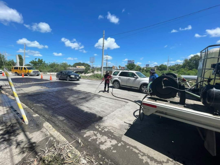 Rehabilita Gobierno de Carlos Peña Ortiz lateral del canal Rodhe con más de 6.4 MDP 