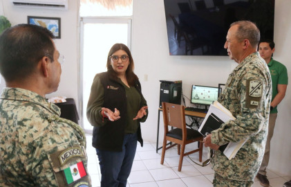 Suman esfuerzos SEDENA y SEDUMA para reforestar zonas afectadas por incendios