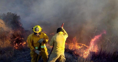 3 muertos tras incendios en Baja California