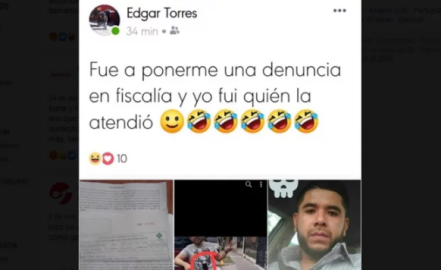 Dan de baja policía que se burló de expareja tras denunciarlo