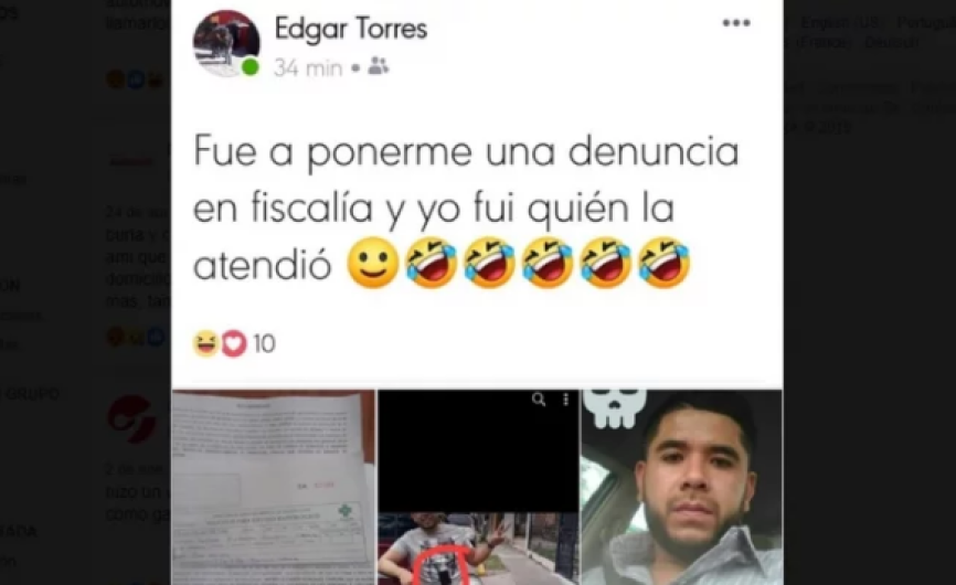 Dan de baja policía que se burló de expareja tras denunciarlo