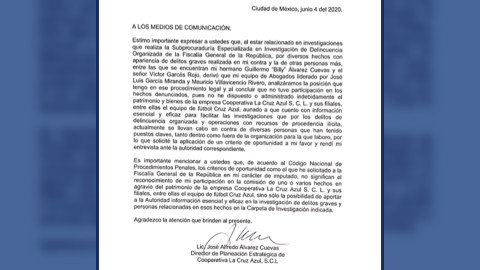 Hermano de Billy Álvarez asegura que no participó en las desviaciones millonarias contra Cruz Azul