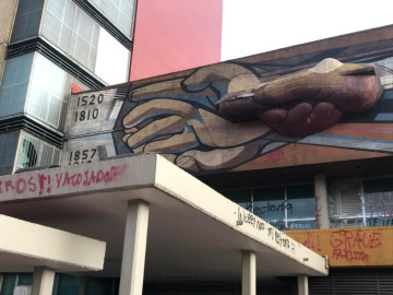 Restaurarán mural de Siqueiros dañado durante protestas