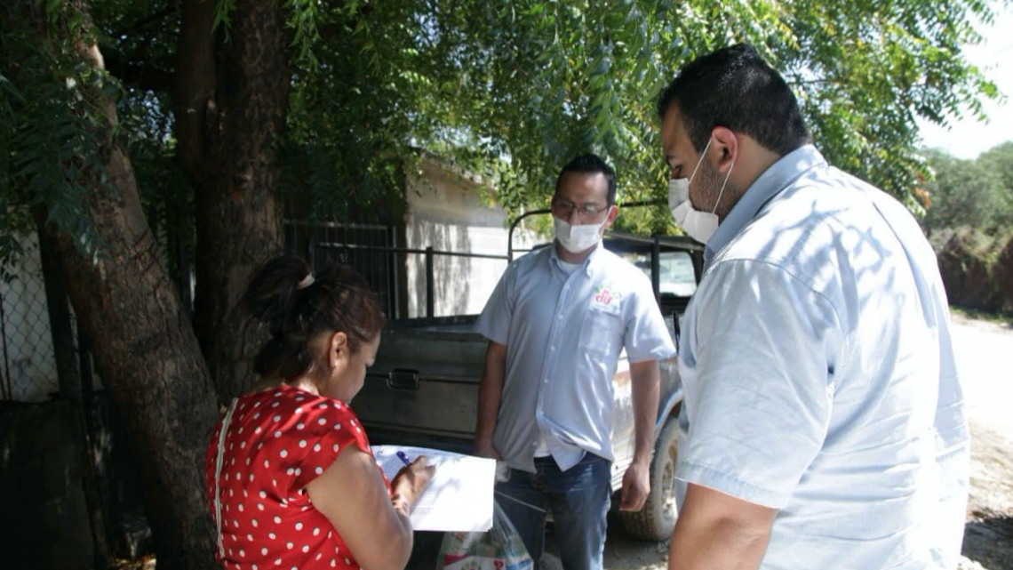 Entrega DIF Tamaulipas 3 mil apoyos alimentarios casa por casa en la entidad
