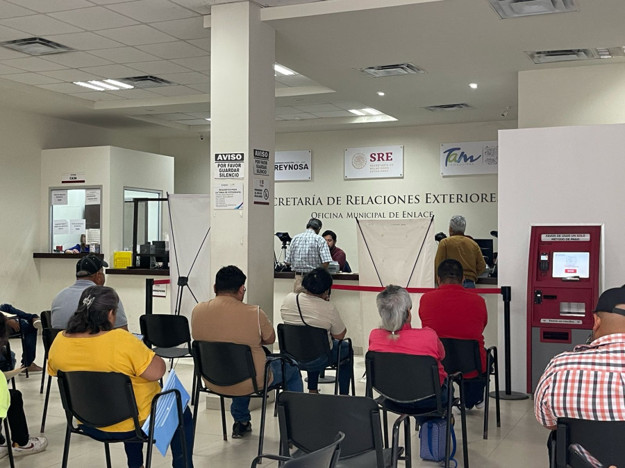 Oficina de Pasaportes opera al límite con 150 citas diarias