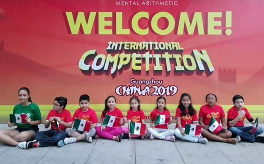 Niños de Tamaulipas destacan en Torneo de Cálculo Mental en China 