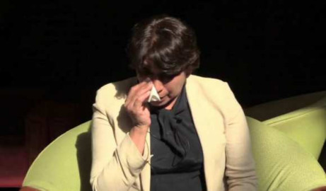 Se comprueba que cinta donde Delfina Gómez llora fue editada