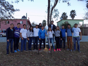 Jóvenes Tamaulipas se une a la recuperación de espacios públicos