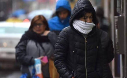 Ingresa este domingo frente frío 12