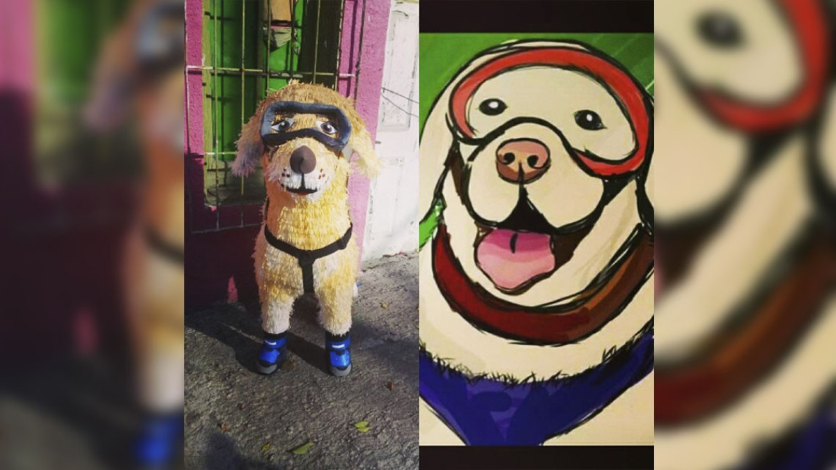 Crean piñata en honor a "Frida"