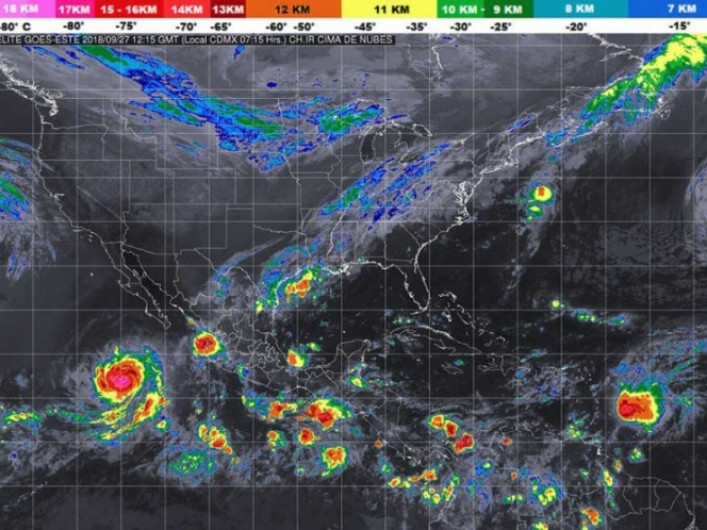 “Rosa” ya es huracán categoría 2