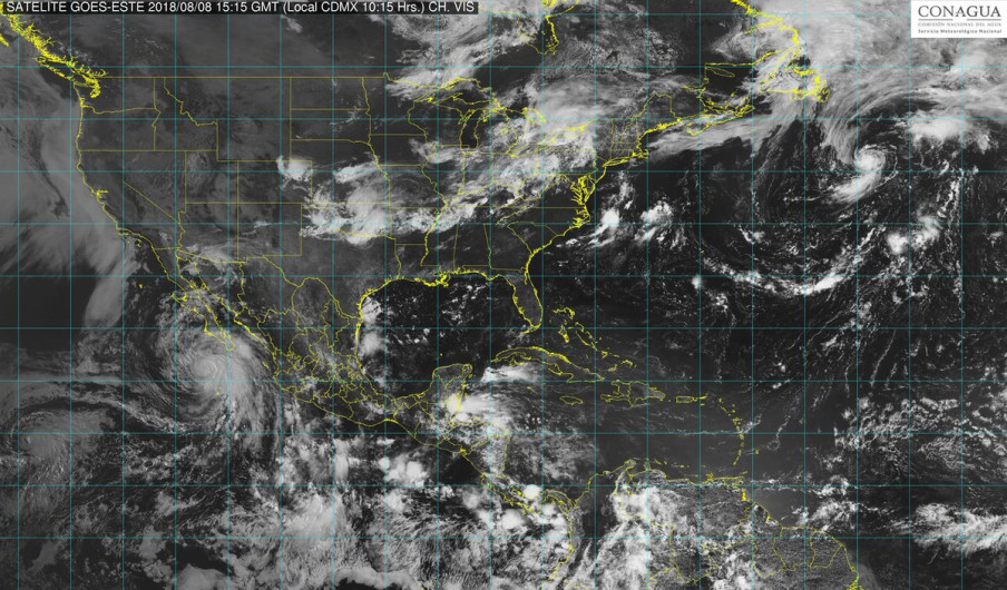 “John” se debilita a huracán categoría 1