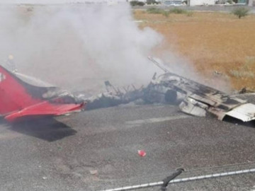 Cae avioneta en Cd. Juárez, deja un lesionado