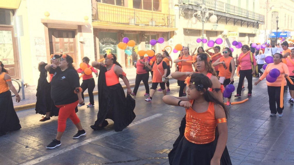 Marchan en Matamoros para frenar la violencia femenina
