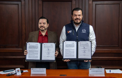 UAT y Comisión de Energía de Tamaulipas firman convenio de colaboración
