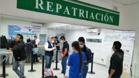 Fortalece Tamaulipas filtros sanitarios contra COVID-19 en módulos de recepción de repatriados
