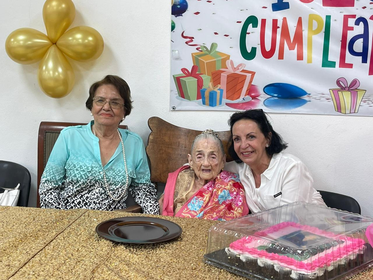 Celebró Melita 100 años de vida